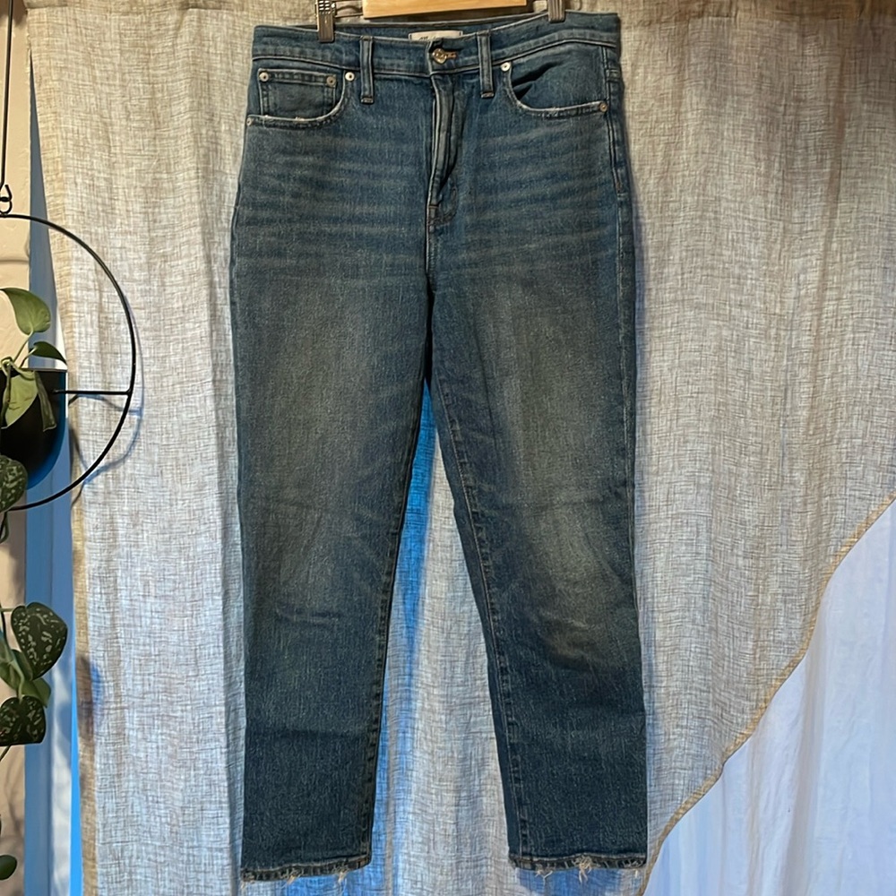 High Rise Slim Crop Boyjean